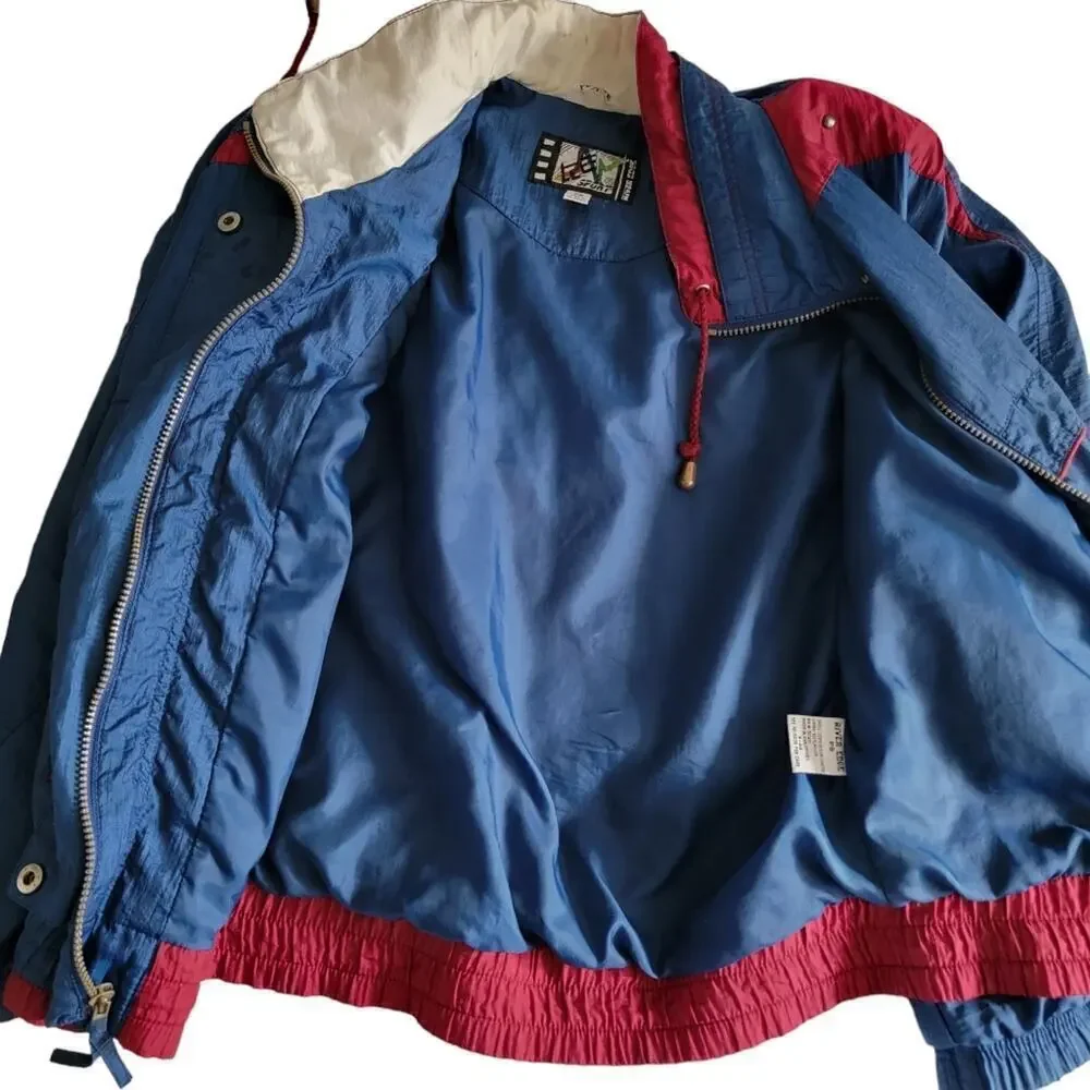 Vintage 90's Y2K River Edge RE Sport Tracksuit Windbreaker Coay Jacket Size PS